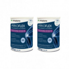 Arkoflex Colágeno Ác hialurónico Mg Vit C Sabor Neutro Duplo 2x360g