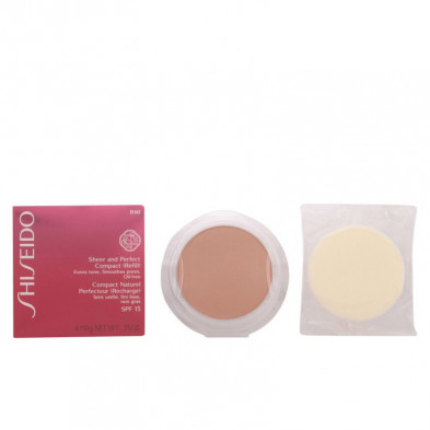 Sheer And Perfect Compact Foundation Refill N° B60 Polvo Compacto 10 gr Shiseido