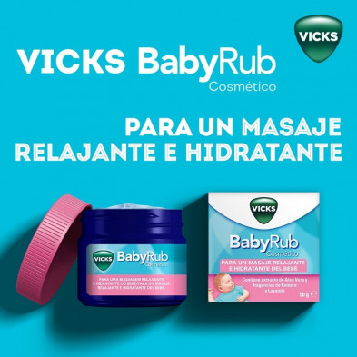 Vicks BabyRub Pomada Bebé