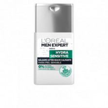 Men Expert Hydra Sensitive Bálsamo Calmante Para Despues Del Afeitado 125 ml L'oreal