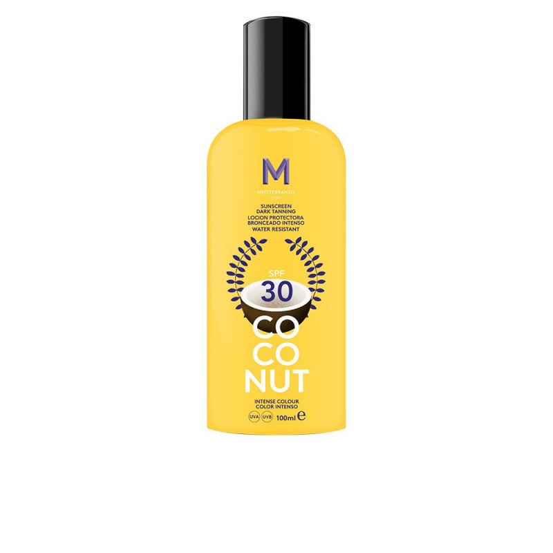 Coconut Sunscreen Dark Tanning Spf30 100 ml Mediterraneo Sun