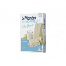 Bimanan Bekomplett Sustitutive Barritas Sabor Yogur  8 unidades