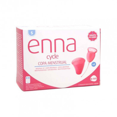 Enna Cycle Copa Menstrual Talla S 2 Unidades + Esterilizador