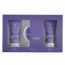 Set Healing In Harmony Gel De Baño 50 ml + Exfoliante Corporal Sal Locion Corporal + 50 ml Treets