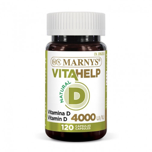 Vitahelp Vitamina D 4000 Ui 120 Perlas Marnys