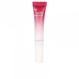 Lip Milky Mousse  N° 04 Milky Tea Rose Crema Para Labios 10 ml Clarins