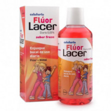 Fluor Lacer Junior Colutorio Diario Sabor Fresa 500ml