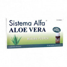 Sistema Alfa Aloe Vera 20 Ampollas Pharma OTC