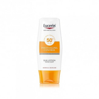 Eucerin Loción Solar Corporal Control Antiedad FPS50+ 150ml