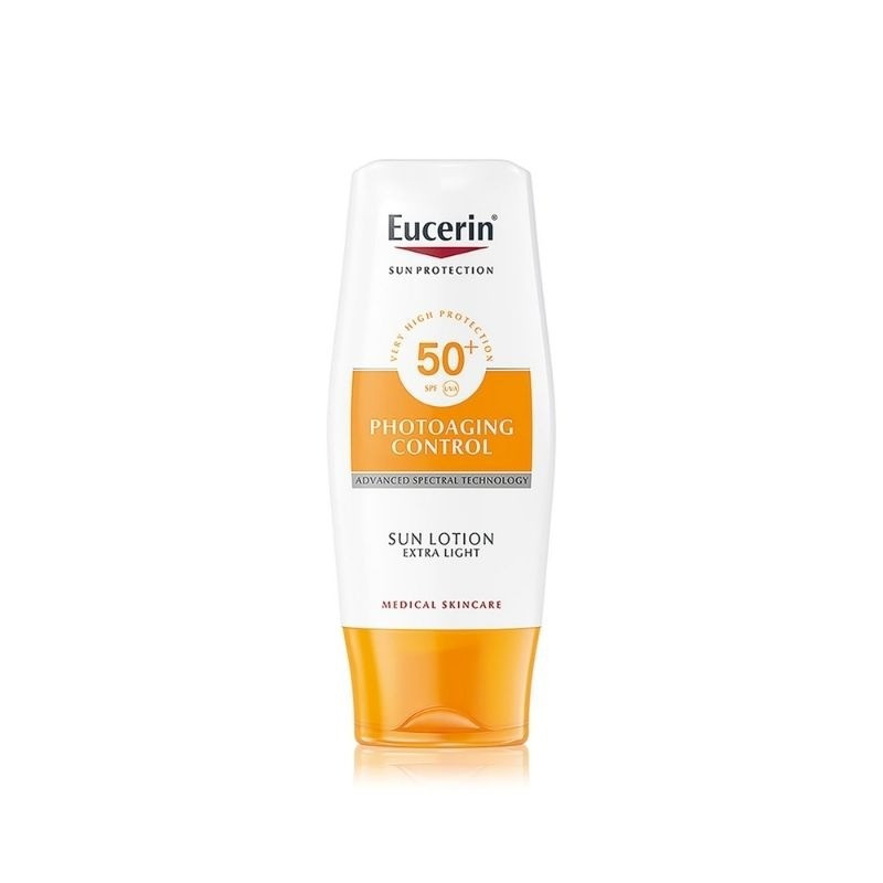 Eucerin Loción Solar Corporal Control Antiedad FPS50+ 150ml