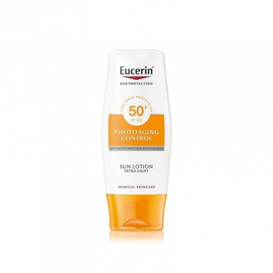 Eucerin Loción Solar Corporal Control Antiedad FPS50+ 150ml