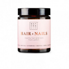 Hair & Nails 60 Vegan Capsules Matcha&Co