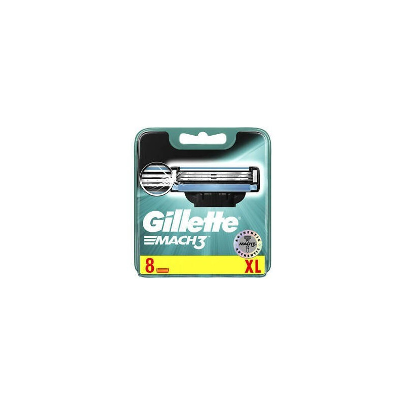 Recambio Gillette Mach3 8 Cuchillas