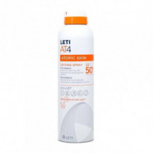 Leti AT4 Piel Atópica Spray Protección Solar SPF50+ 200 ml