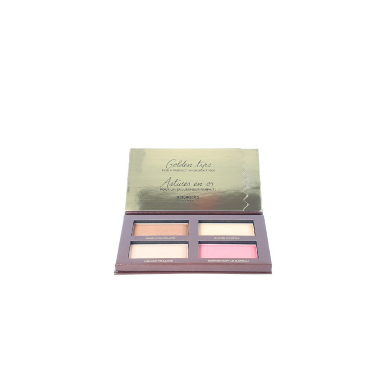 Golden Tips Délice De Poudre Paleta de Colorete en Polvo -001 18 gr Bourjois