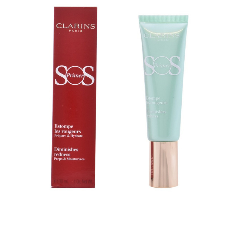 Sos Primer N° 04 Green Prebase De Maquillaje 30 ml Clarins