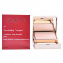 Everlasting Compact SPF9 N° 107 Beige Maquillaje Compacto 10 g Clarins