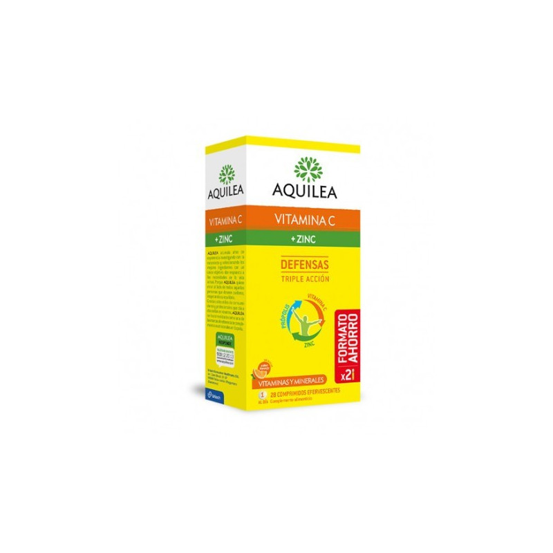 Aquilea Vitamina C + Zinc 28 comprimidos