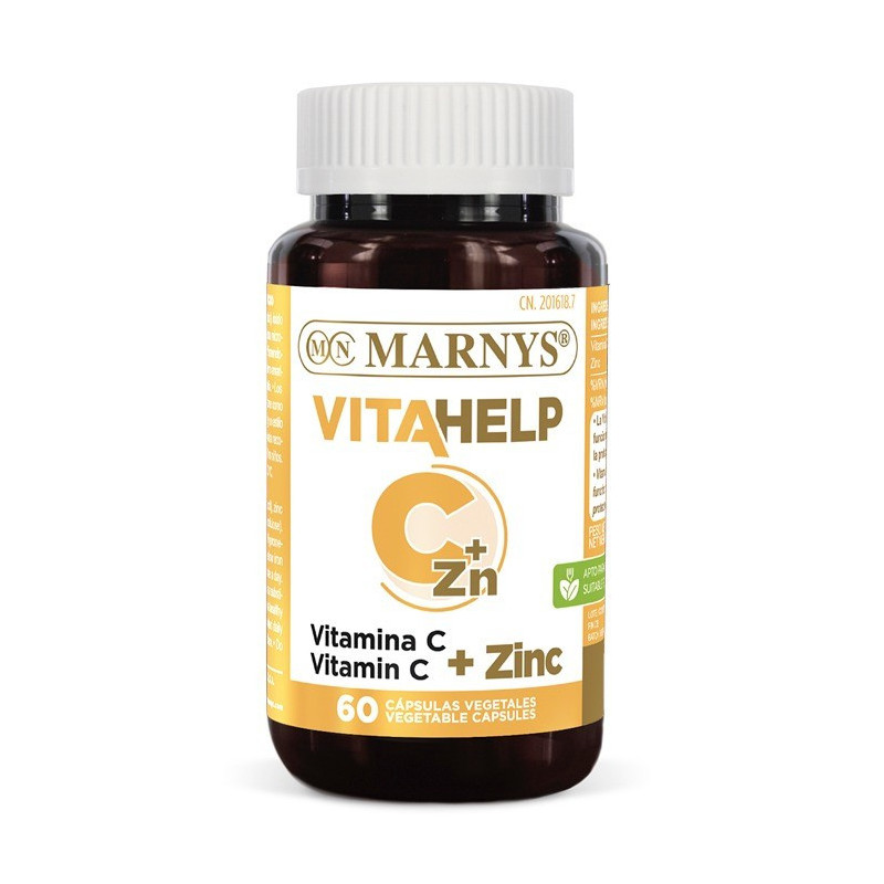 Marnys Vitahelp Vitamina C + Zinc 60 cápsulas