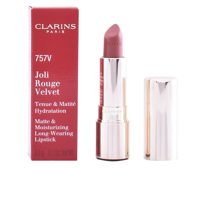 Joli Rouge Velvet N° 757V Nude Brick Barra de Labios 3,5 gr Clarins