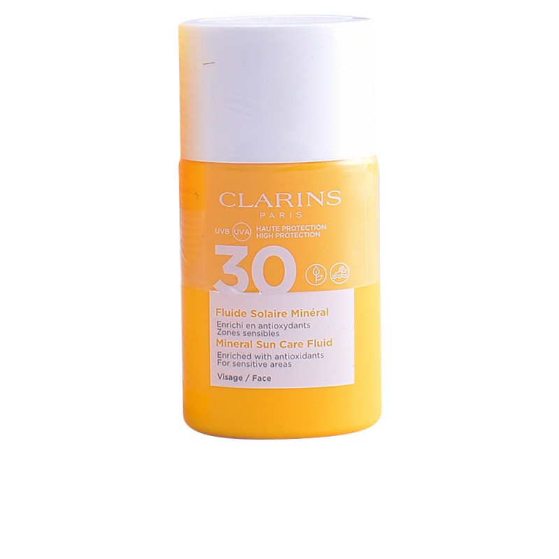 Fluido Solar Mineral SPF30 Para el Rostro 30 ml Clarins