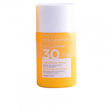 Fluido Solar Mineral SPF30 Para el Rostro 30 ml Clarins