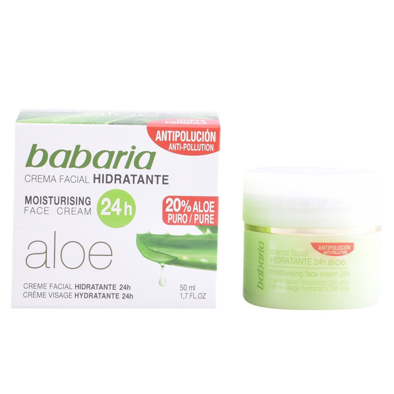 Aloe Vera Crema  Facial Hidratante 50 ml Babaria