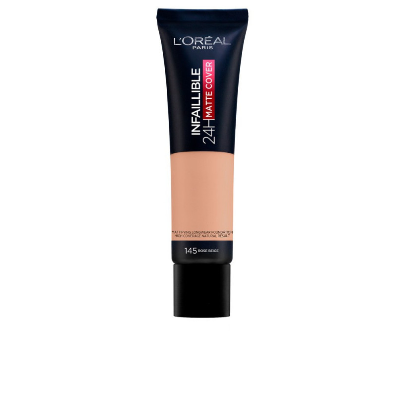 Infaillible 24 H Matte Cover Foundation -145-rose Beige L'oreal