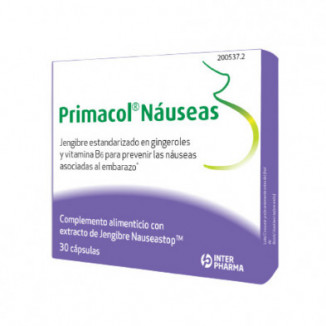 Primacol Náuseas 30 cápsulas Interpharma