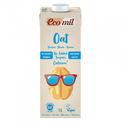 Ecomil Oat No Added Sugars Calcium Bio 1 L