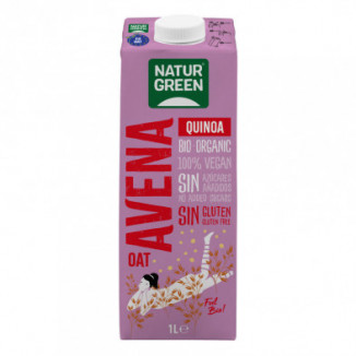 Naturgreen Oat/Avena Quinoa Bio (Sin gluten) 1L