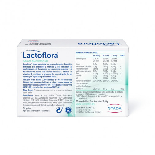 Lactoflora Salud Bucodental 30 Comprimidos
