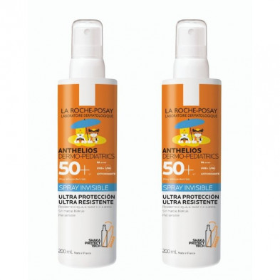 La Roche Posay Anthelios Pediatrics Spray Invisible SPF50+ Duplo 2x200 ml