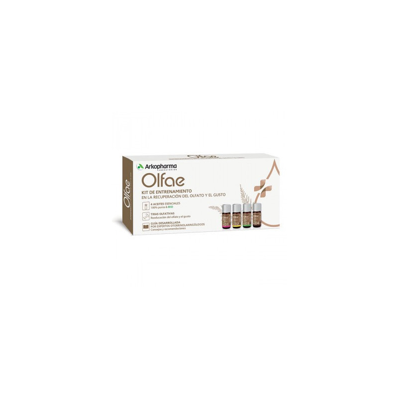 Olfae Kit Entrenamiento Recuperación Gusto y Olfato 4 x 10 ml Arkopharma