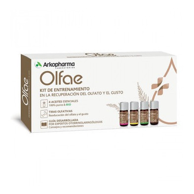 Olfae Kit Entrenamiento Recuperación Gusto y Olfato 4 x 10 ml Arkopharma