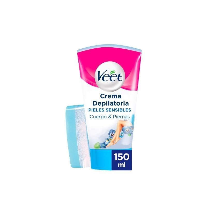 Crema Depilatoria Ducha Piel Sensible 150 ml Veet