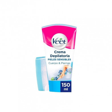 Crema Depilatoria Ducha Piel Sensible 150 ml Veet