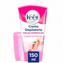 Crema Depilatoria Ducha Piel Normal 150 ml Veet