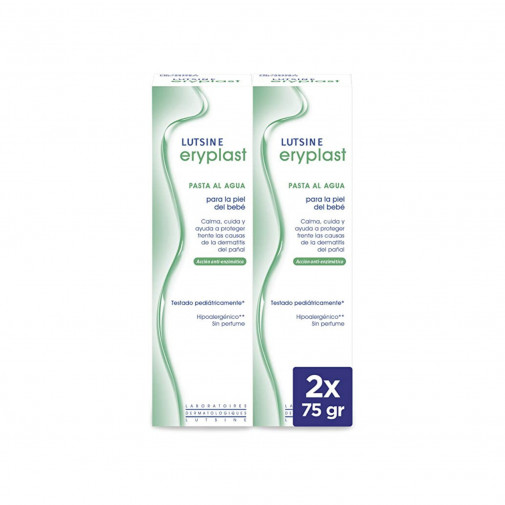 Eryplast Pasta Al Agua 2 Envases 75 G
