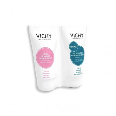 Crema de Manos Ultranutritiva 50ml Vichy  + Regalo Gel Hidroalcohólico 50ml