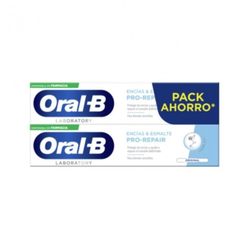 Oral B Laboratory Pastas Encías&esmalte Pro Repair Original 2x100ml