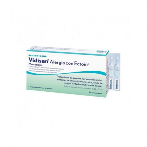 Vidisan Alergia Ectoin Col 20 Monod 0,5