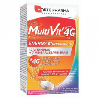 Forté Pharma Multivit 4G Energía