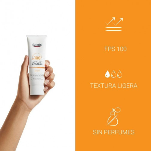 Actinic Control Md Fps100 Fluido Eucerin 80 Ml