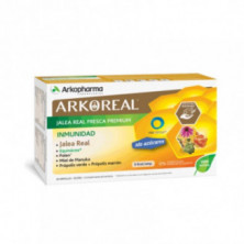 Arkoreal Jalea Real Fresca Premium Inmunidad Sin Azúcar 20 ampollas Arkopharma