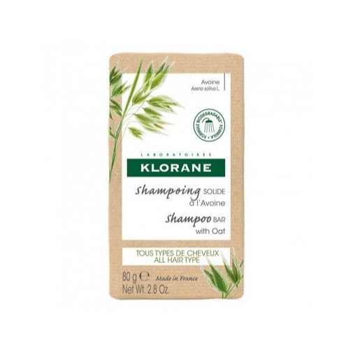 Klorane Champú Sólido A La Avena 1 Pastilla 80 g
