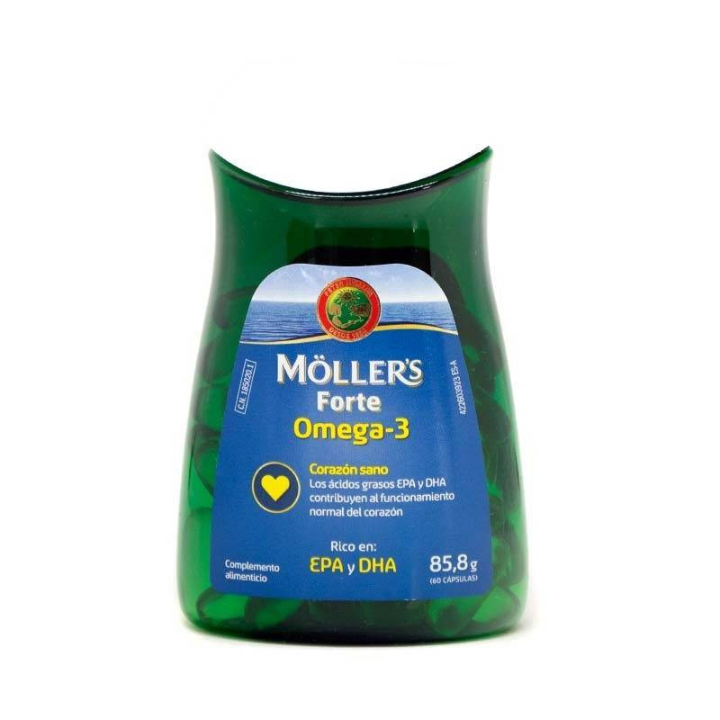 Moller's Forte Omega 3 EPA DHA 60 Cápsulas