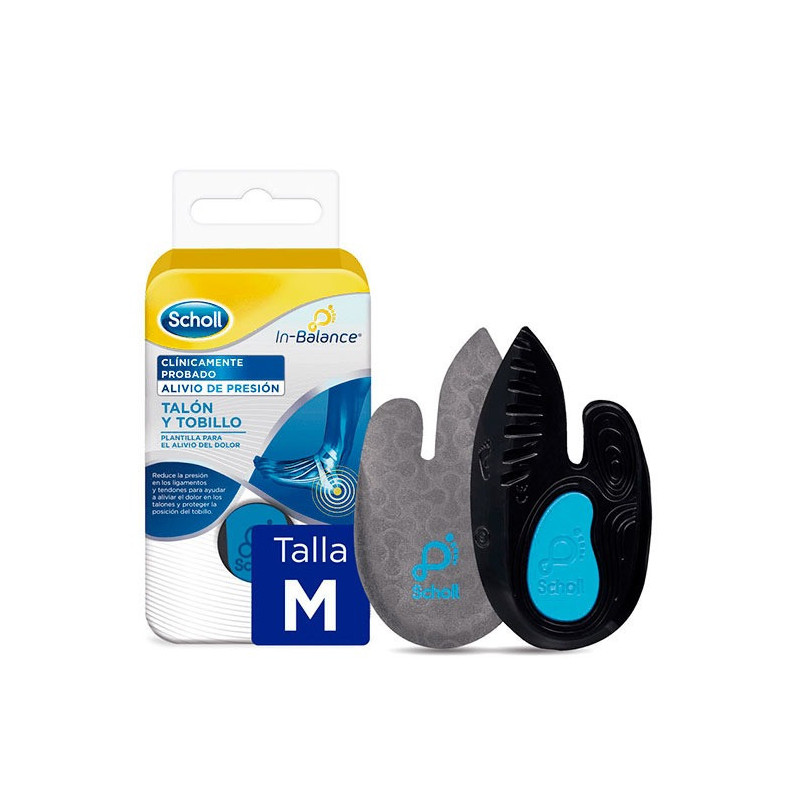 Scholl In-Balance Plantilla para Tobillo Talla M (40-42) 2 Unidades