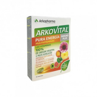 Arkovital Pura Energía Inmunoplus 30 Comprimidos Arkopharma