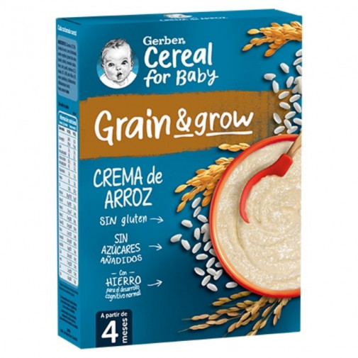 Gerber Papilla Crema De Arroz 1x250g